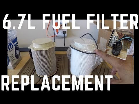 Ram 6.7L Cummins BOTH Fuel Filter Replacement *HOW-TO*