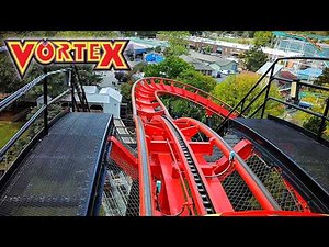 Vortex On-Ride POV Front Row 4K Stand-Up Roller Coaster Carowinds