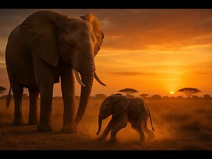 Elephant Giving Birth in the Wild | Rare, Emotional Footage (Full Documentary) #nature