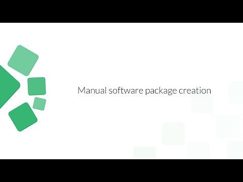 Creating software packages manually in Desktop Central