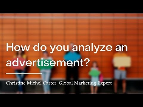 How to Analyze an Advertisement