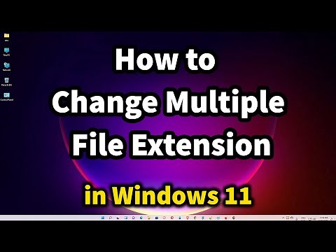 How to Change Multiple File Extension in Windows 11