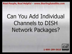 Can You Add Individual Channels to DISH Network Packages?