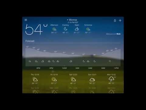 Yahoo Weather App Review