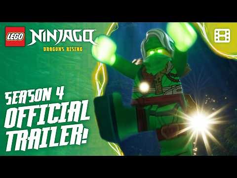 ⚡NEW ⚡ Season 4 Official Trailer | LEGO Ninjago: Dragons Rising