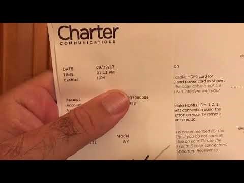How to activate Charter Cable digital tv box
